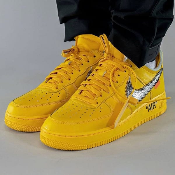 Off-White X Nike Air Force 1 Low ‘Lemonade’