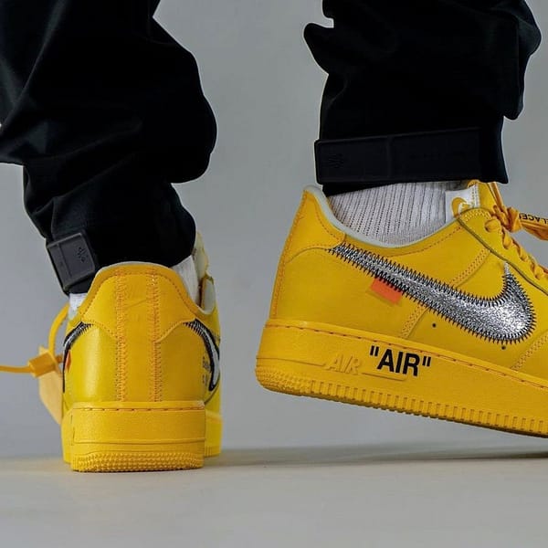 Off-White X Nike Air Force 1 Low ‘Lemonade’