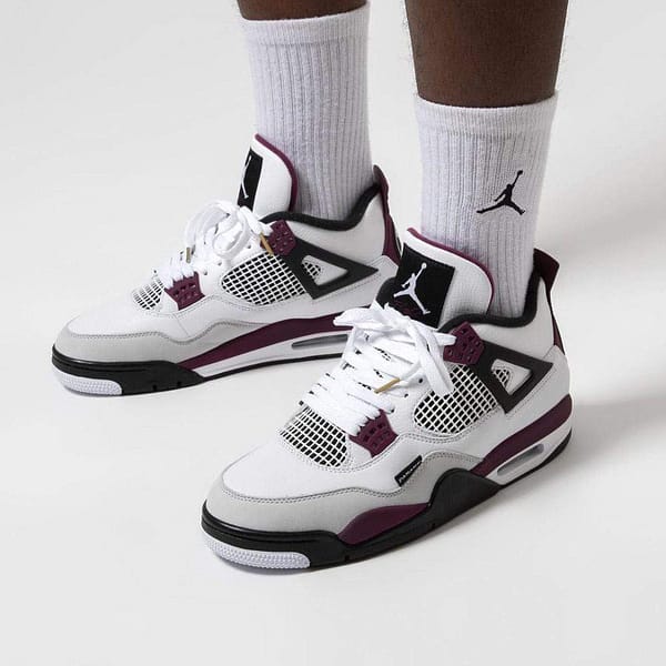 Paris Saint-Germain X Air Jordan 4 Retro 'Bordeaux'