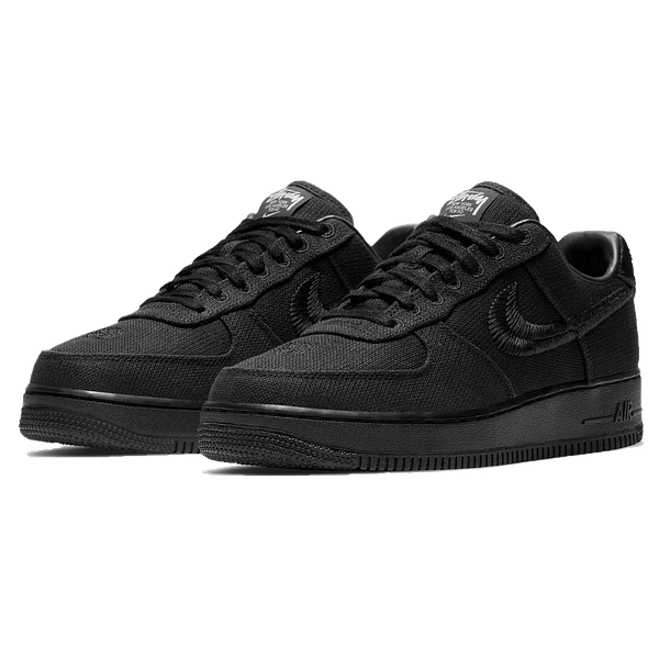 Stussy X Nike Air Force 1 Low 'Triple Black'