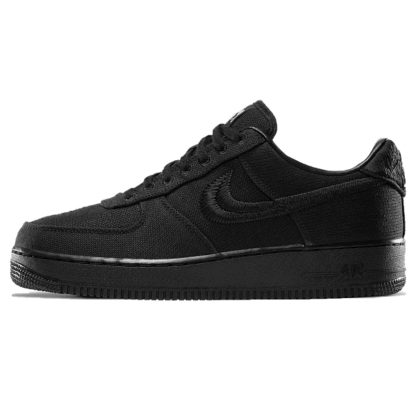 Stussy X Nike Air Force 1 Low 'Triple Black'