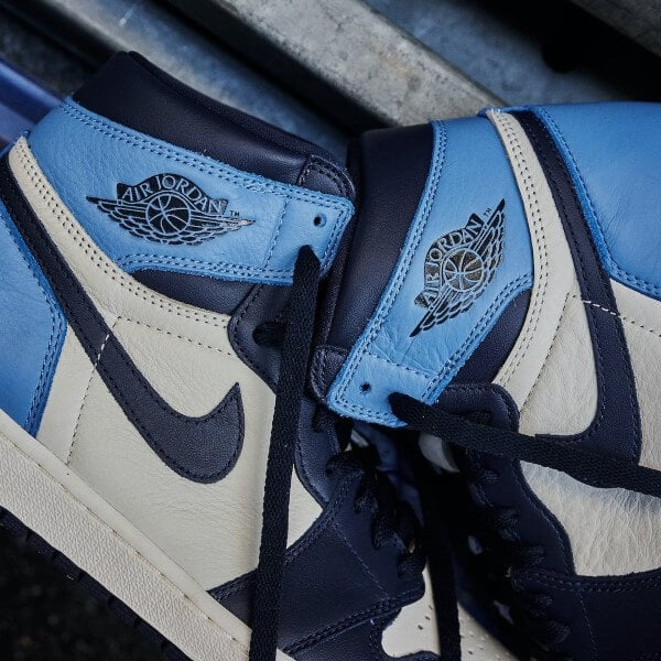 Air Jordan 1 Retro High Og Obsidian Unc 2019